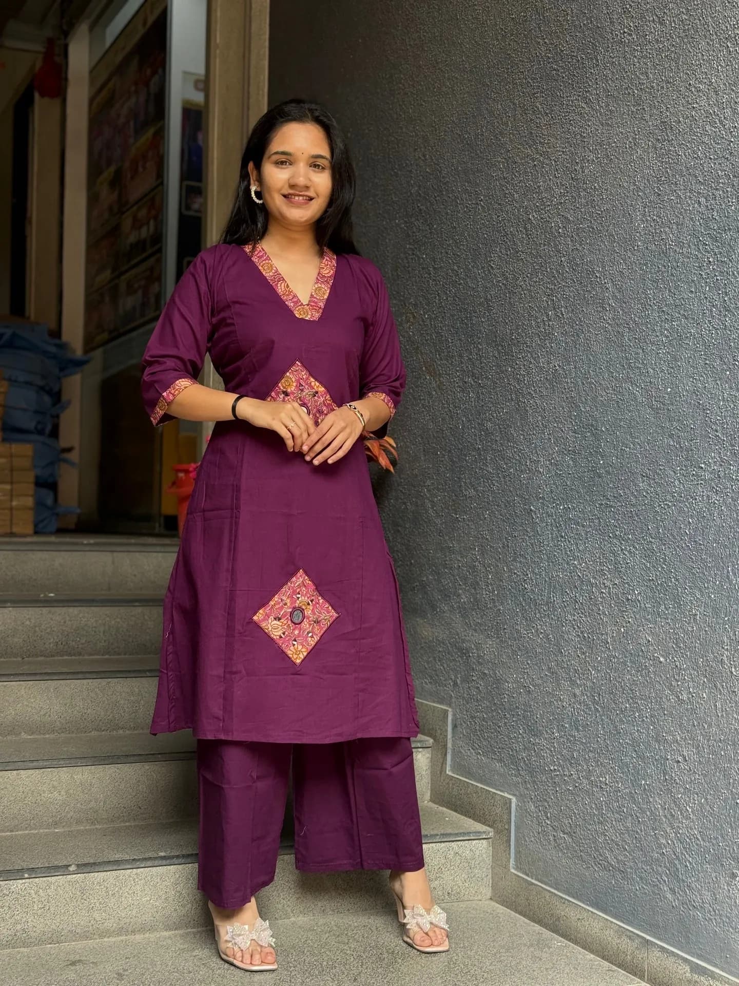PLUM REGAL CORD SET