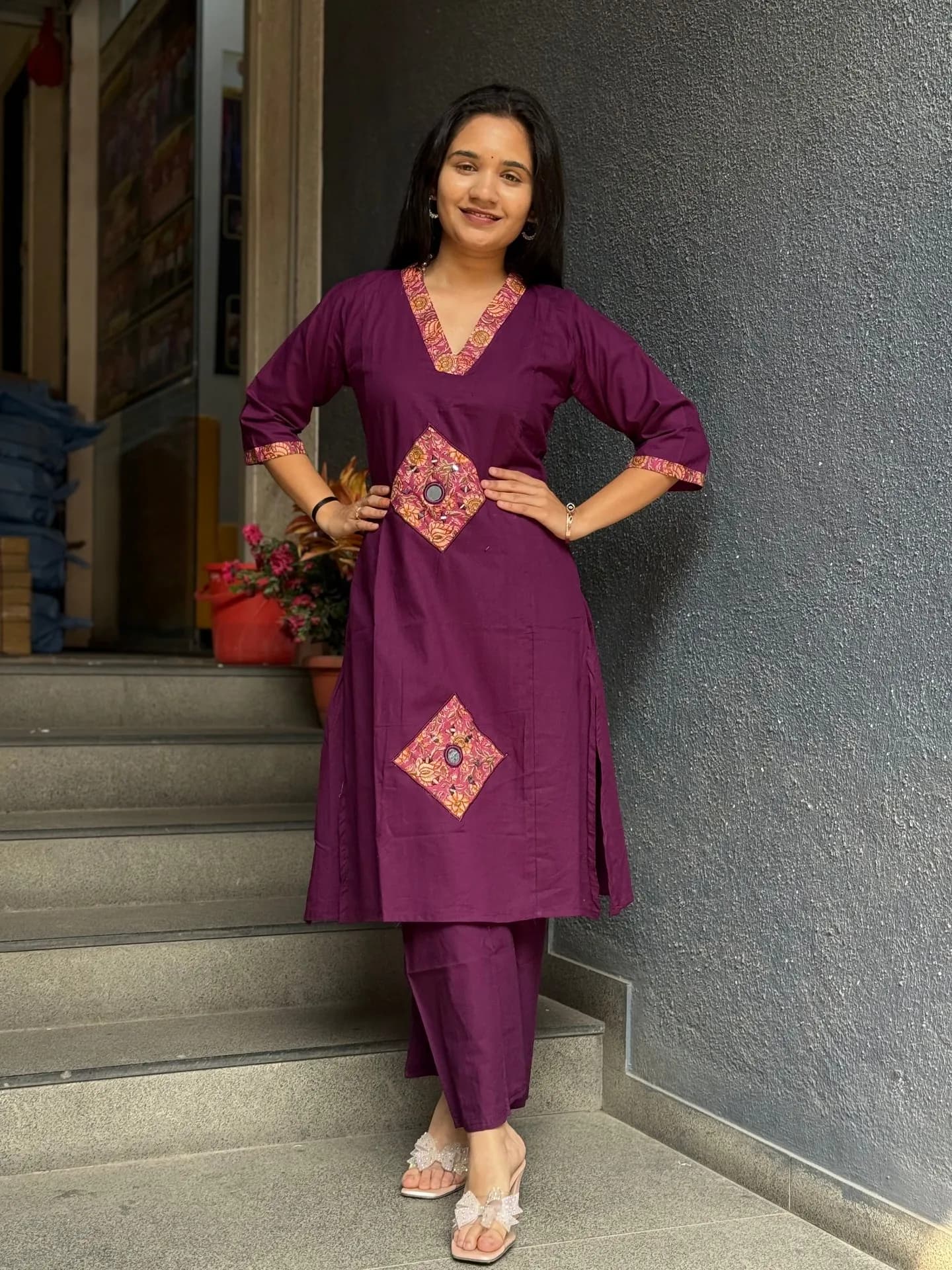 PLUM REGAL CORD SET
