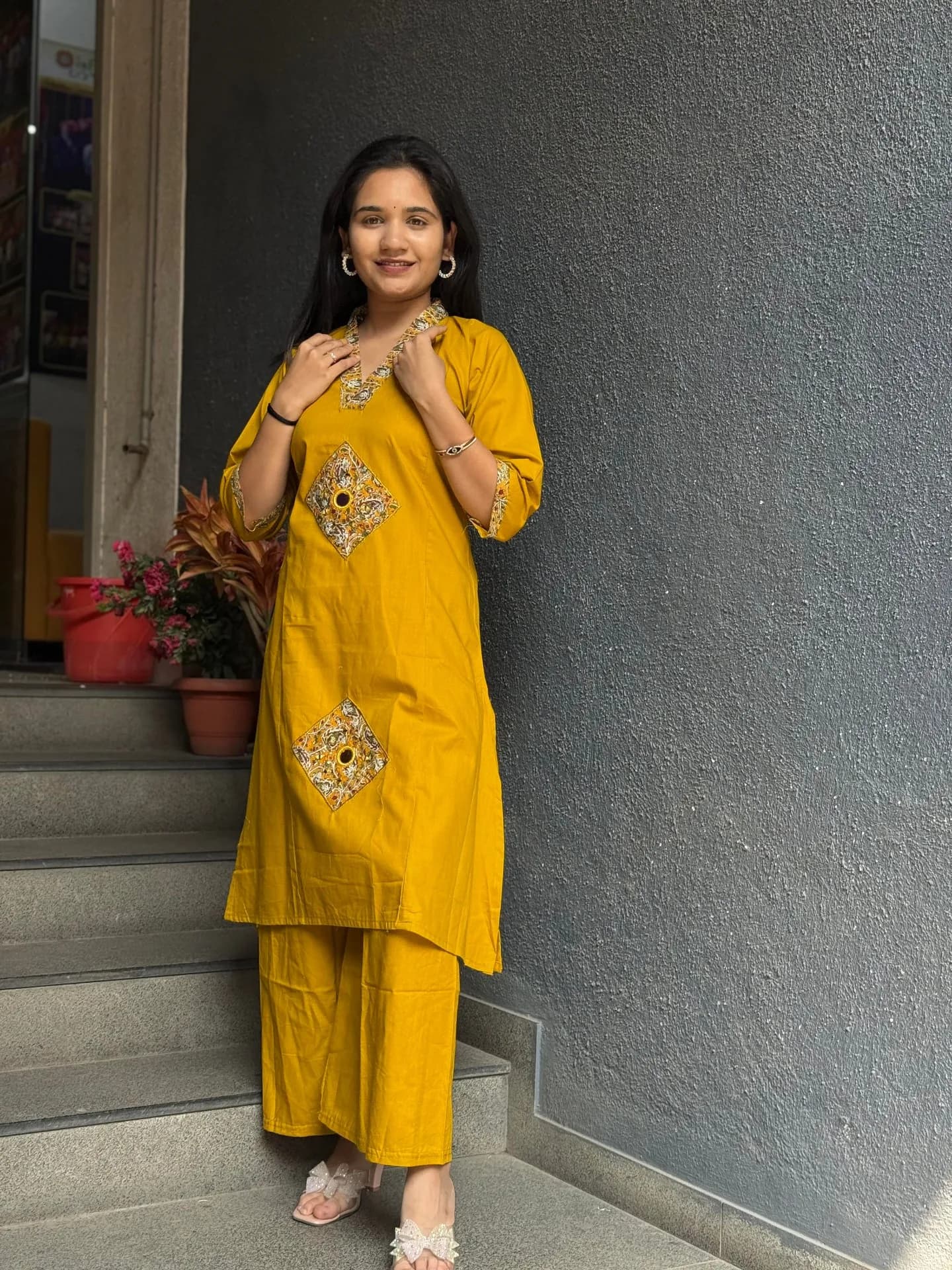 Mustard Muse Cord Set