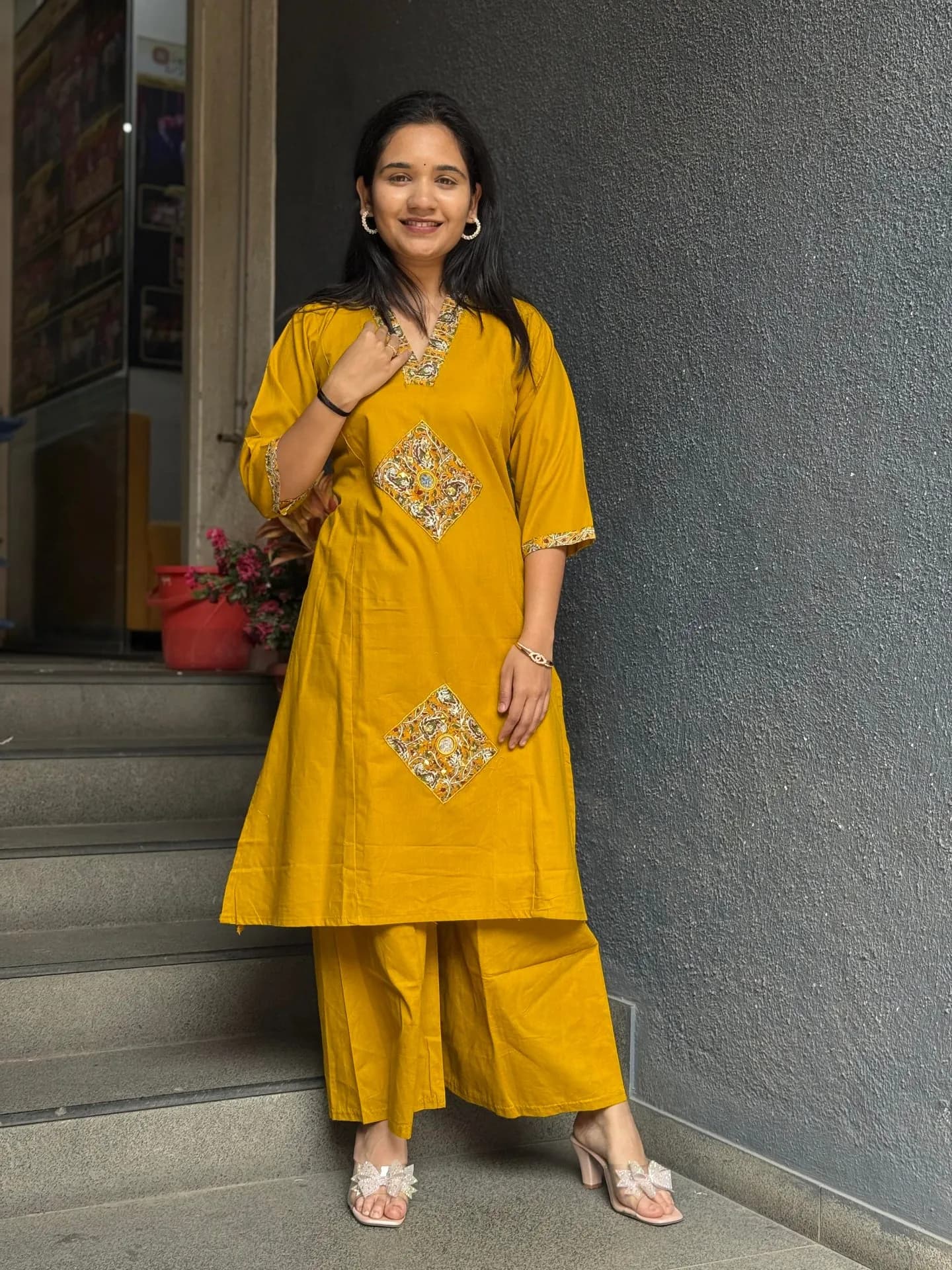 Mustard Muse Cord Set