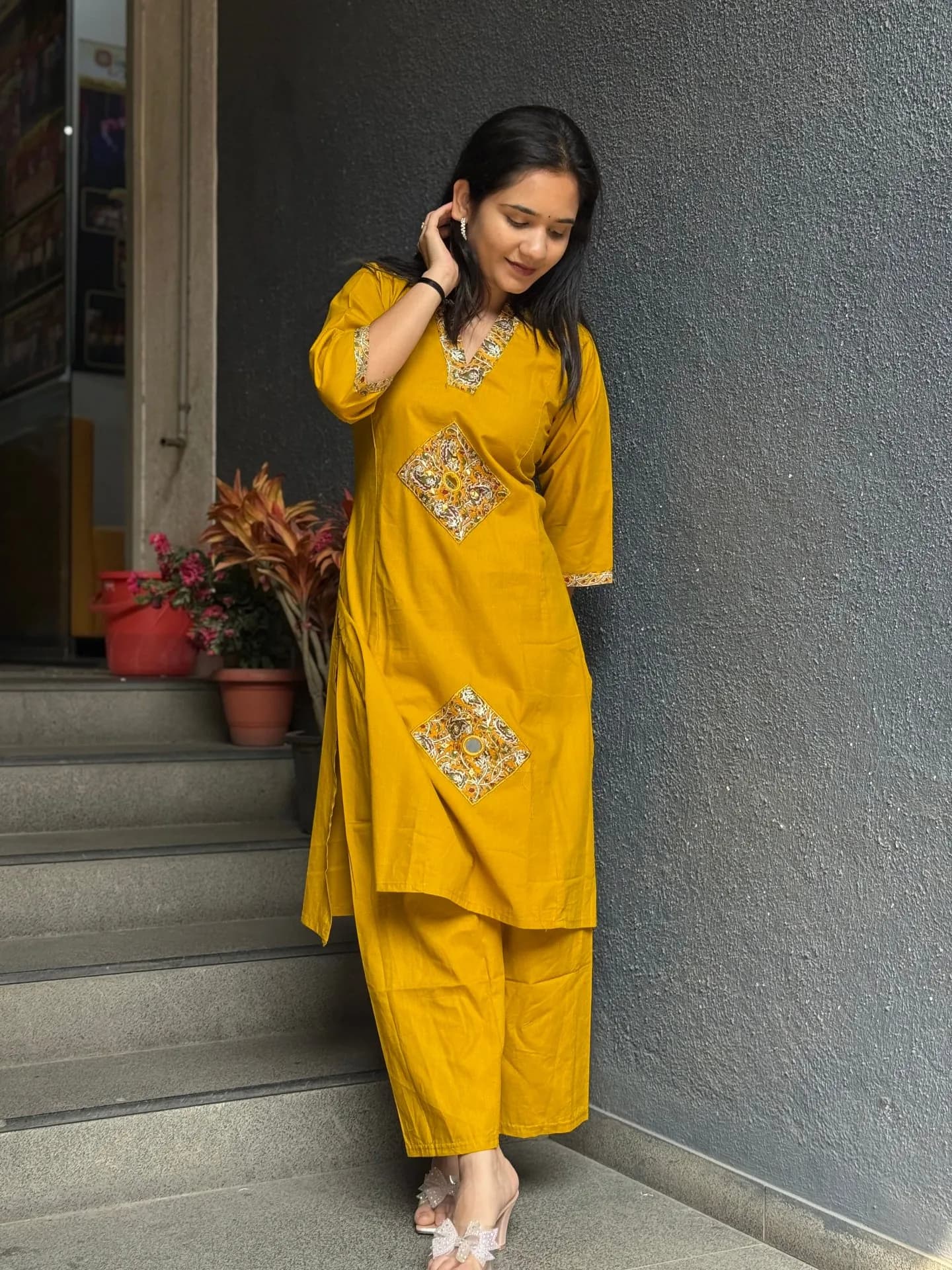 Mustard Muse Cord Set