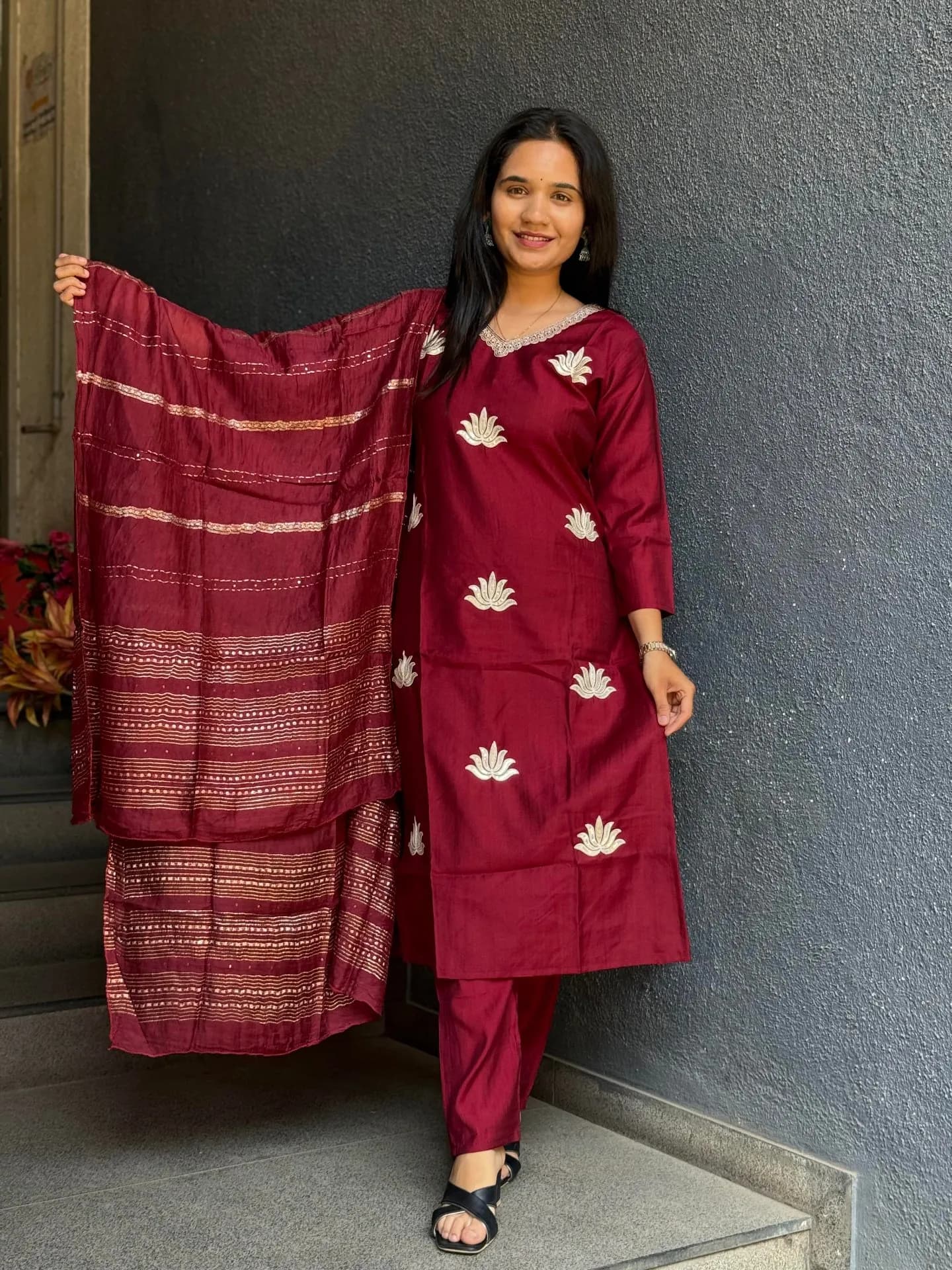Crimson Grace Suit Set
