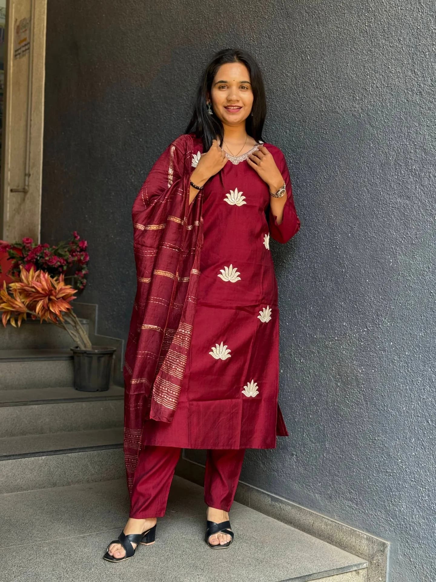 Crimson Grace Suit Set