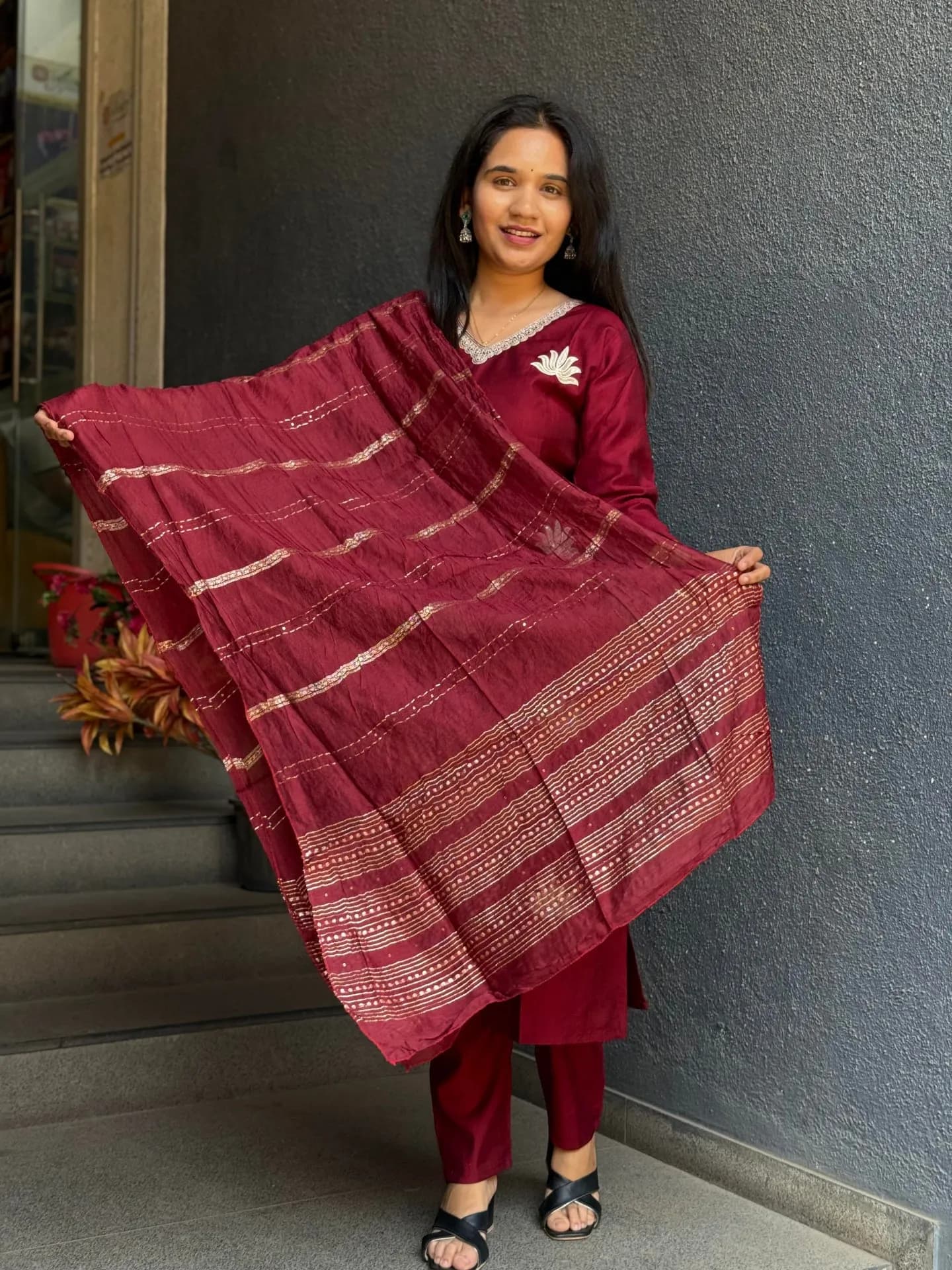 Crimson Grace Suit Set
