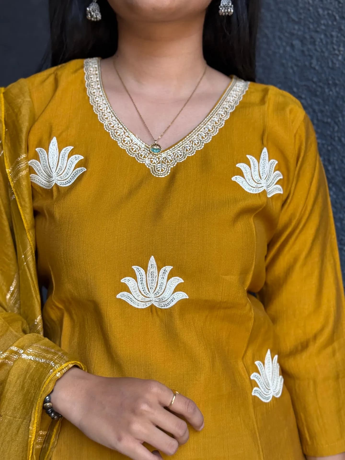 Saffron Aura Suit Set