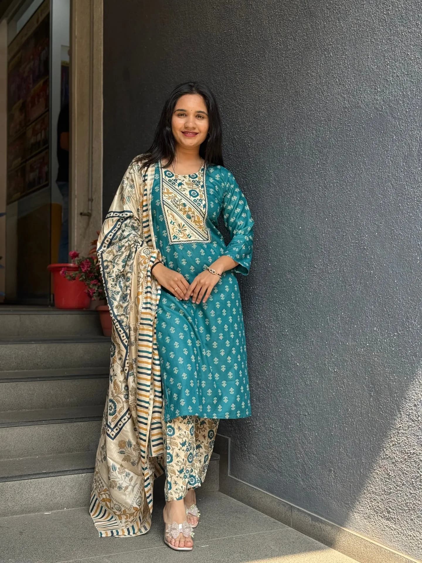 Teal Heritage Elegance Set