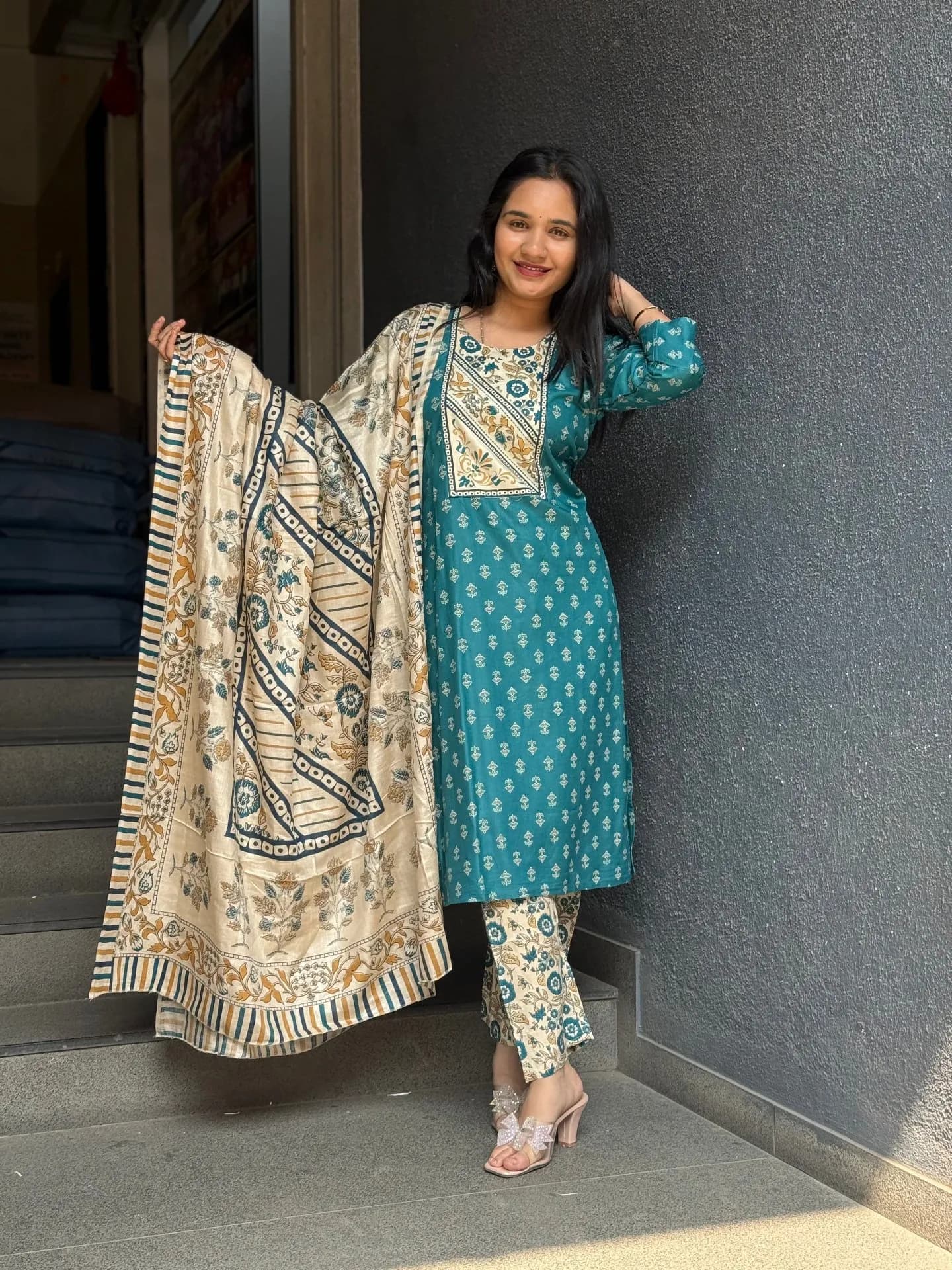 Teal Heritage Elegance Set
