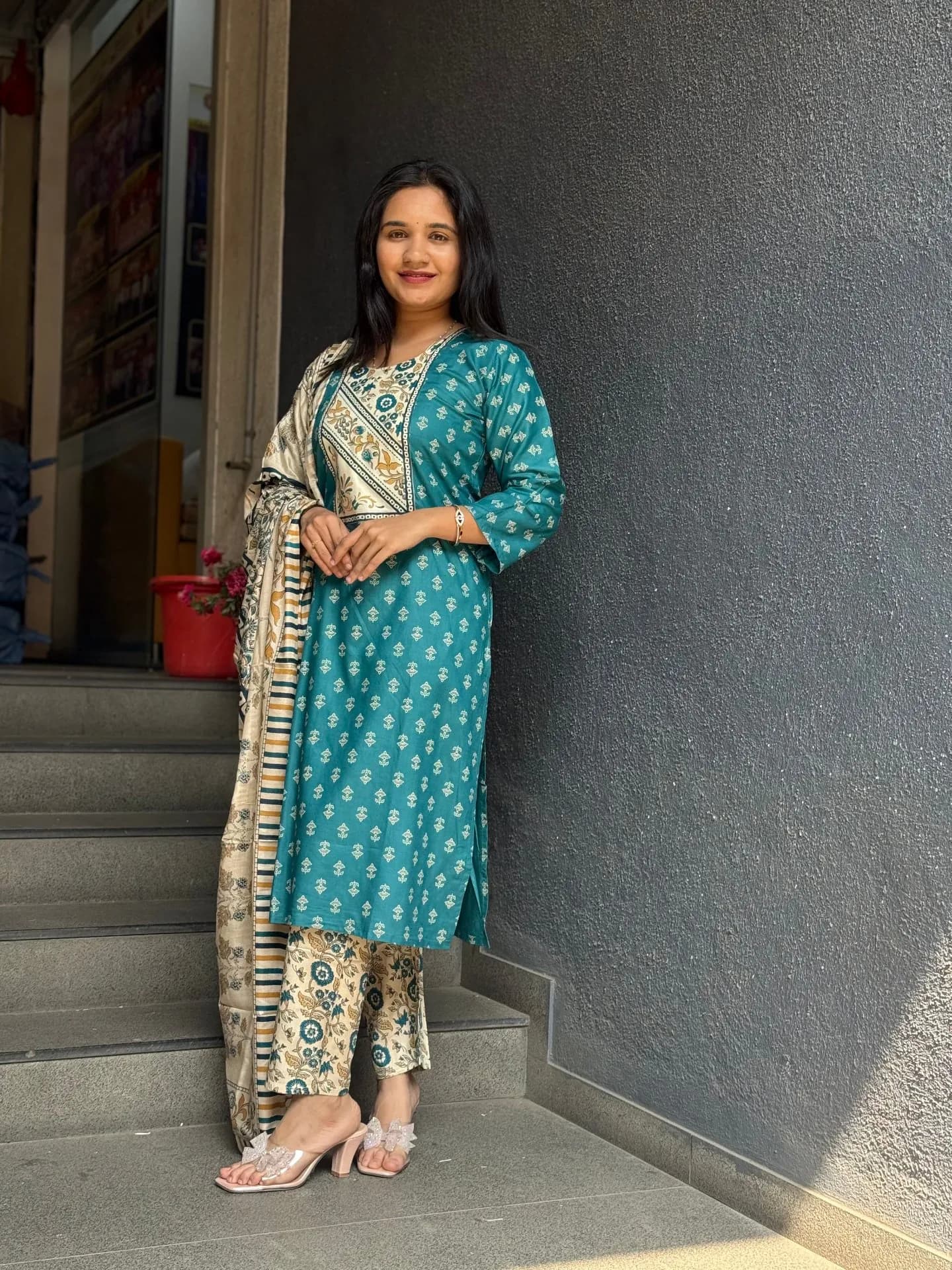 Teal Heritage Elegance Set