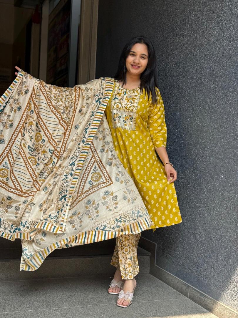 Mustard Heritage Elegance Set