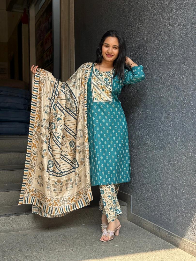 Teal Heritage Elegance Set